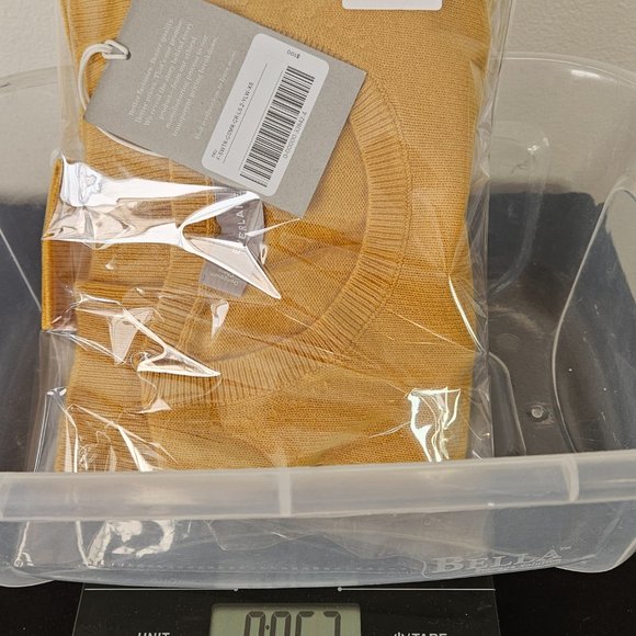 Everlane Women's Crew Neck Sweater - Mustard Yellow - Picture 8 of 8